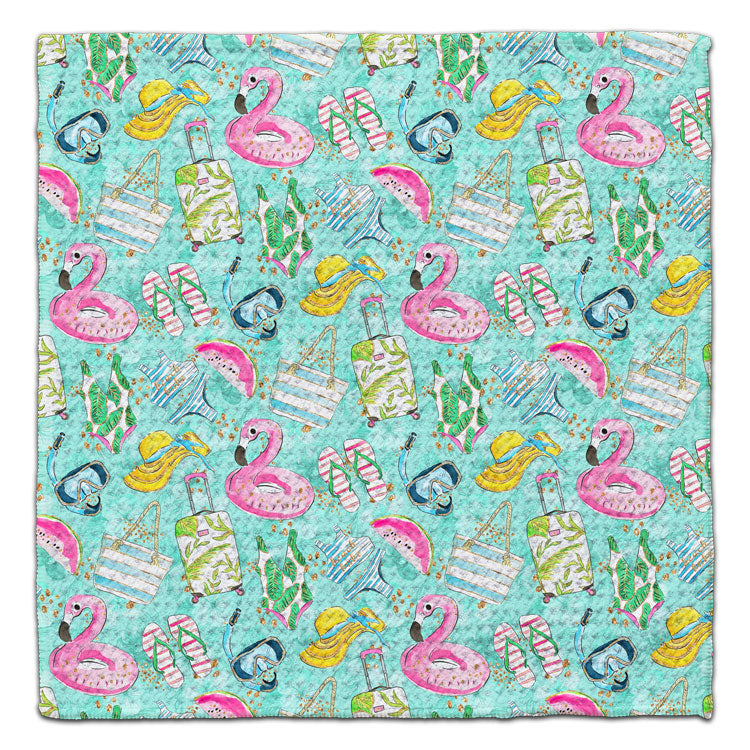 CJ Bella Co Eco-Friendly Washcloth - Vacation
