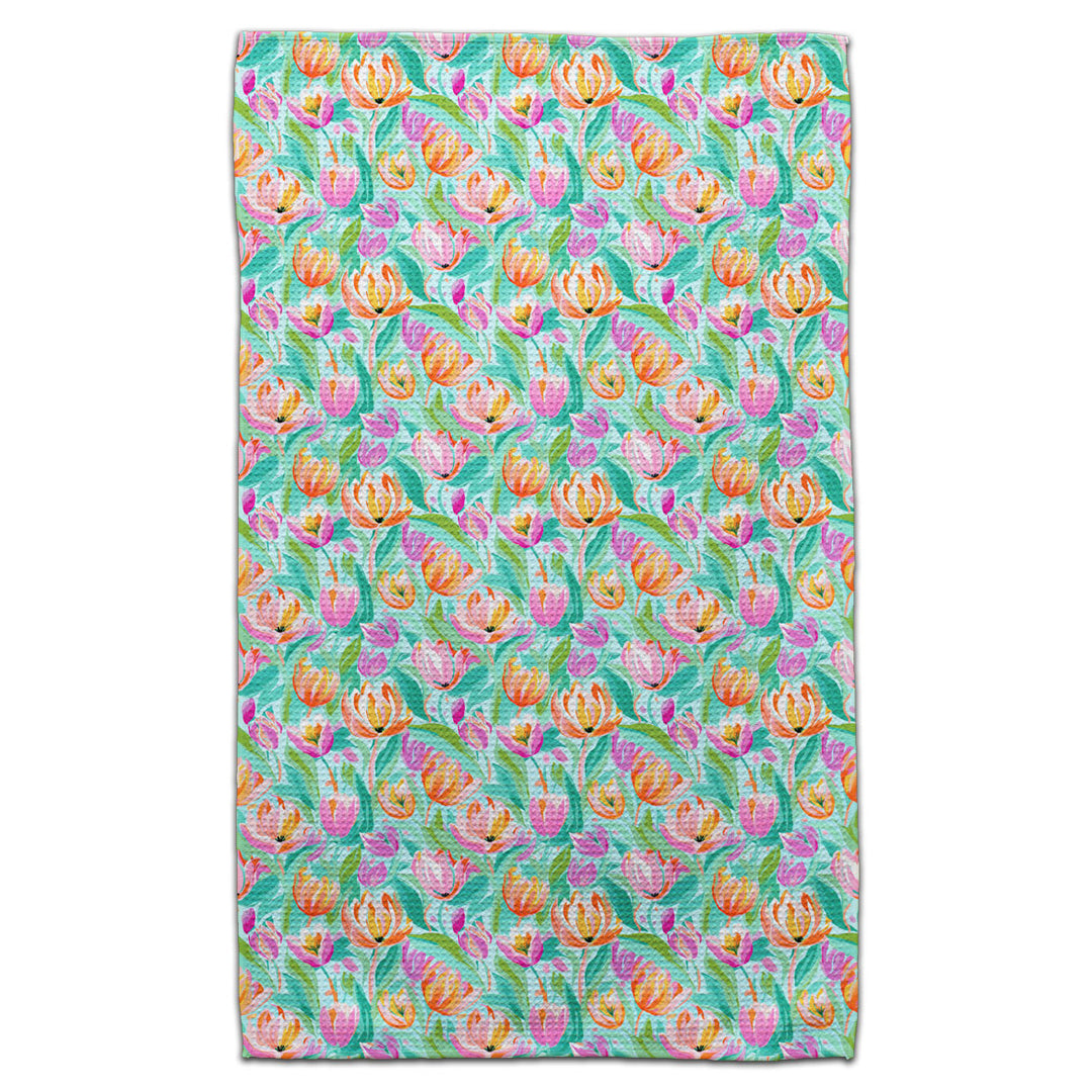 CJ Bella Co Eco-Friendly Towel - Tulips
