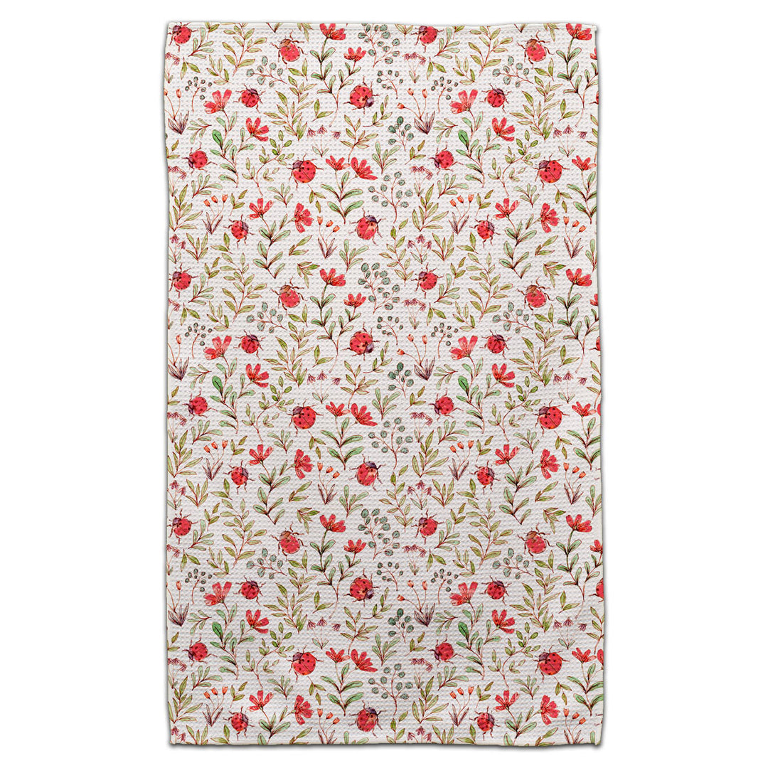 CJ Bella Co Eco-Friendly Towel - Ladybugs