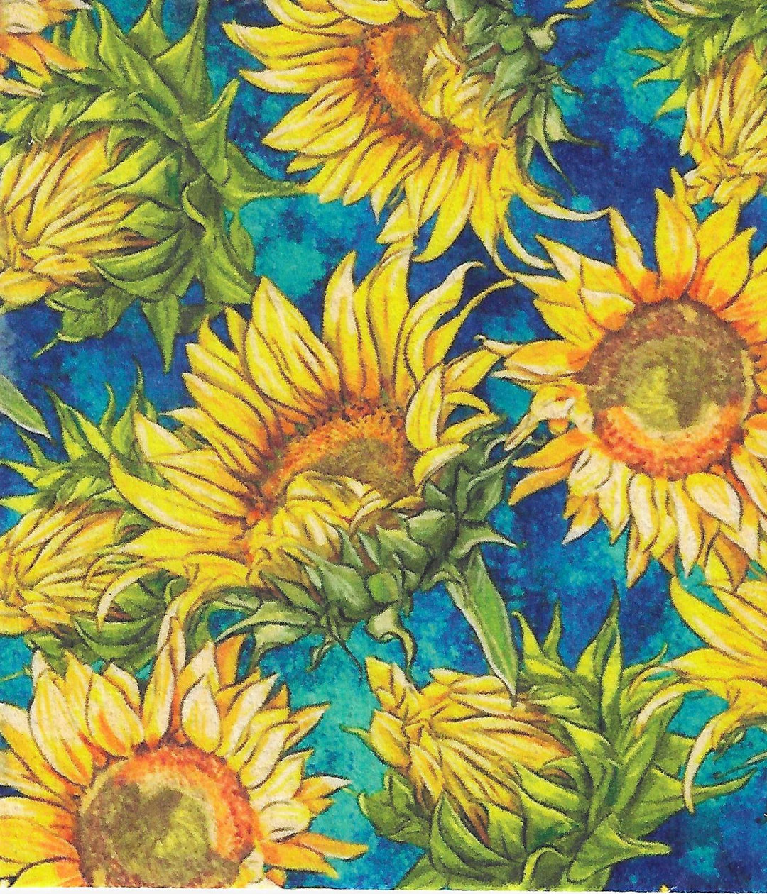 CJ Bella Co Dishcloth - Sunflowers