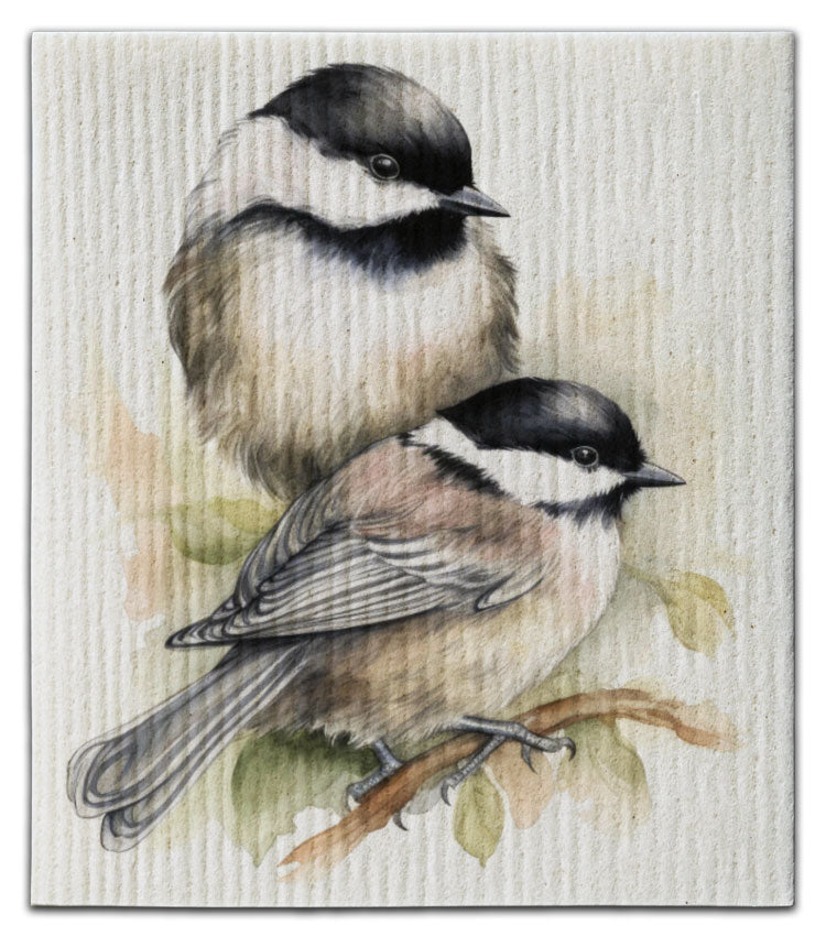 CJ Bella Co Dishcloth - Mountain Chickadee