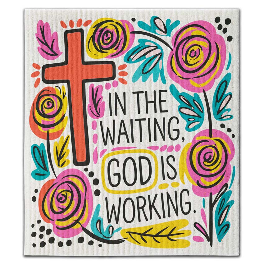 CJ Bella Co Dishcloth - In The Waiting God