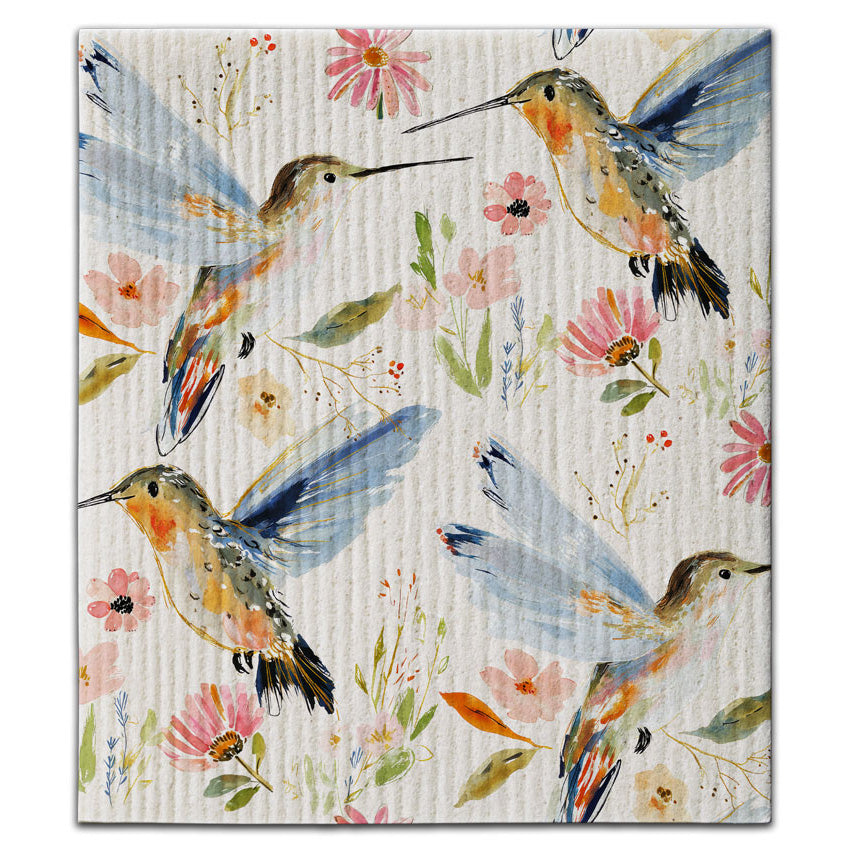 CJ Bella Co Dishcloth - Hummingbird Multi Color