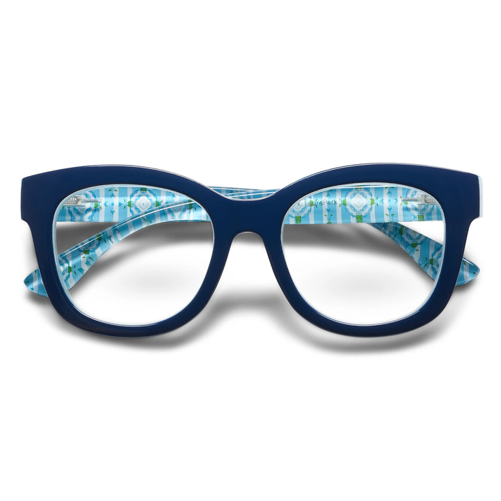 Peepers Center Stage Glasses - Navy/Chalet Charm