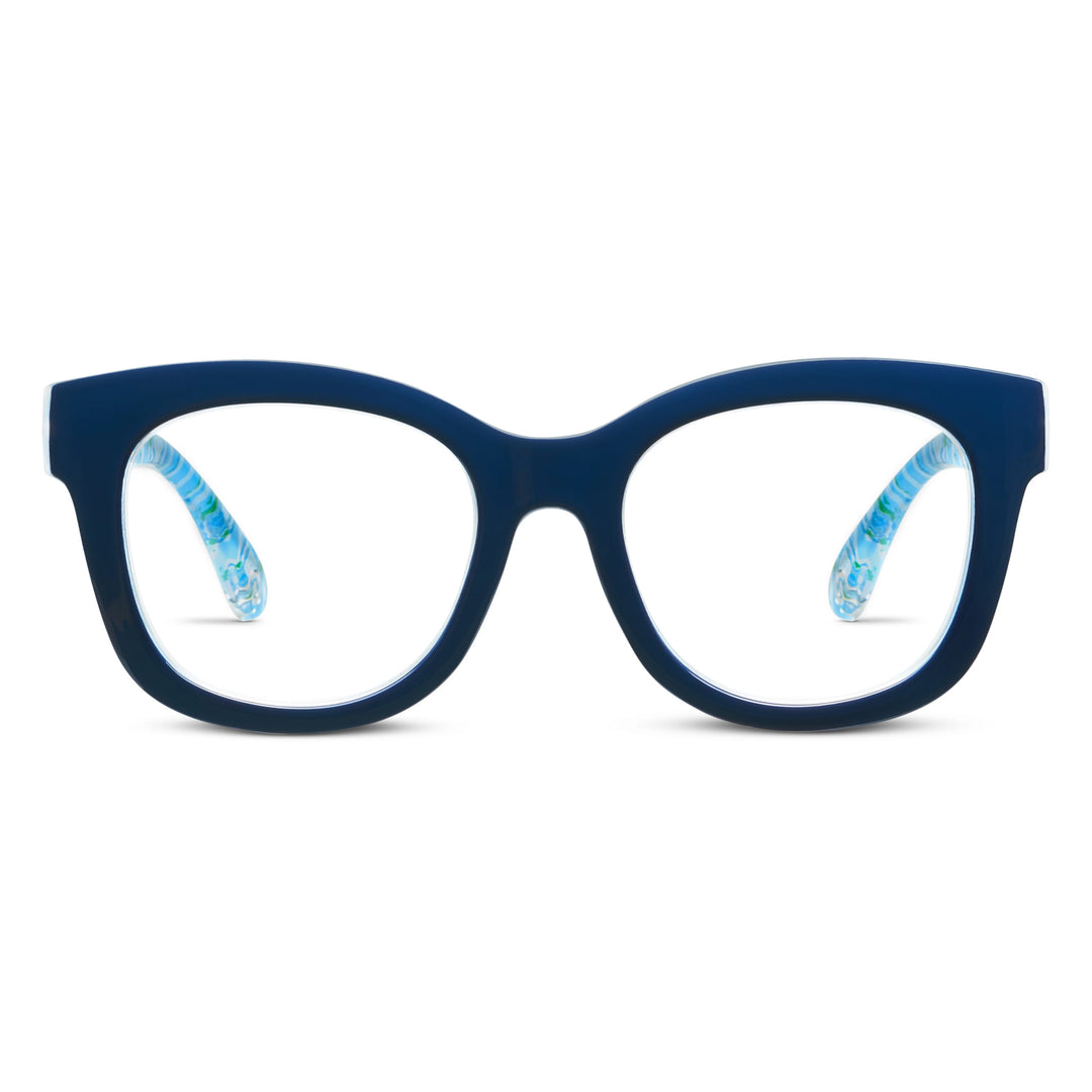 Peepers Center Stage Glasses - Navy/Chalet Charm