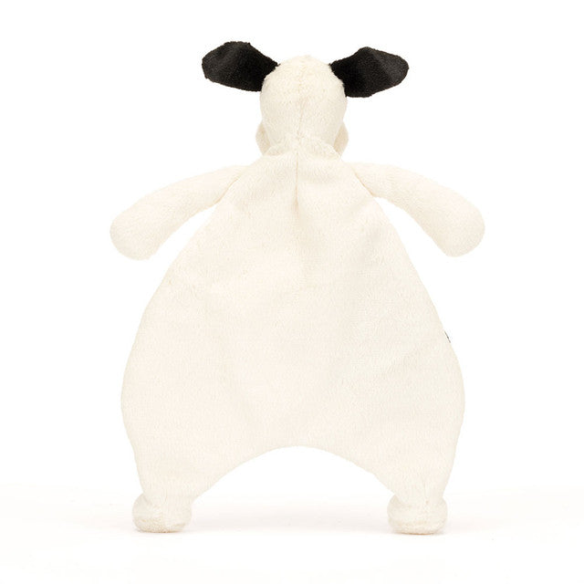 Jellycat Bashful Puppy Comforter Comforter - Black & Cream