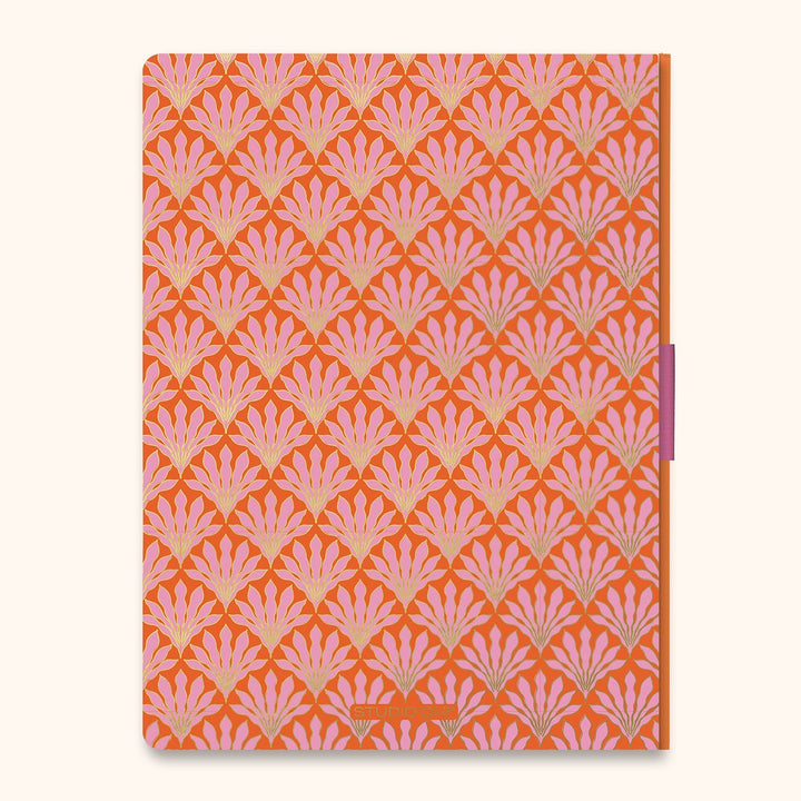 Studio Oh! Tropical Blooms Casey Notebook with Phone Loop
