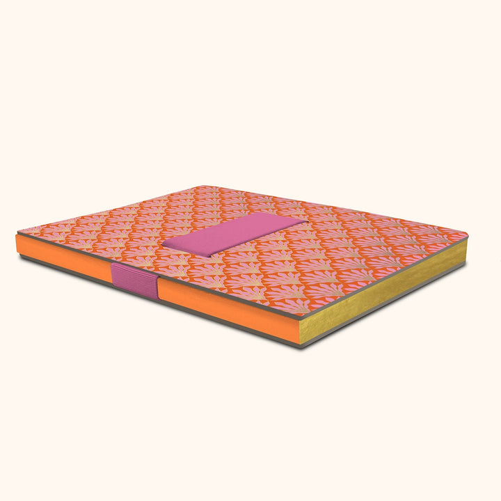 Studio Oh! Tropical Blooms Casey Notebook with Phone Loop