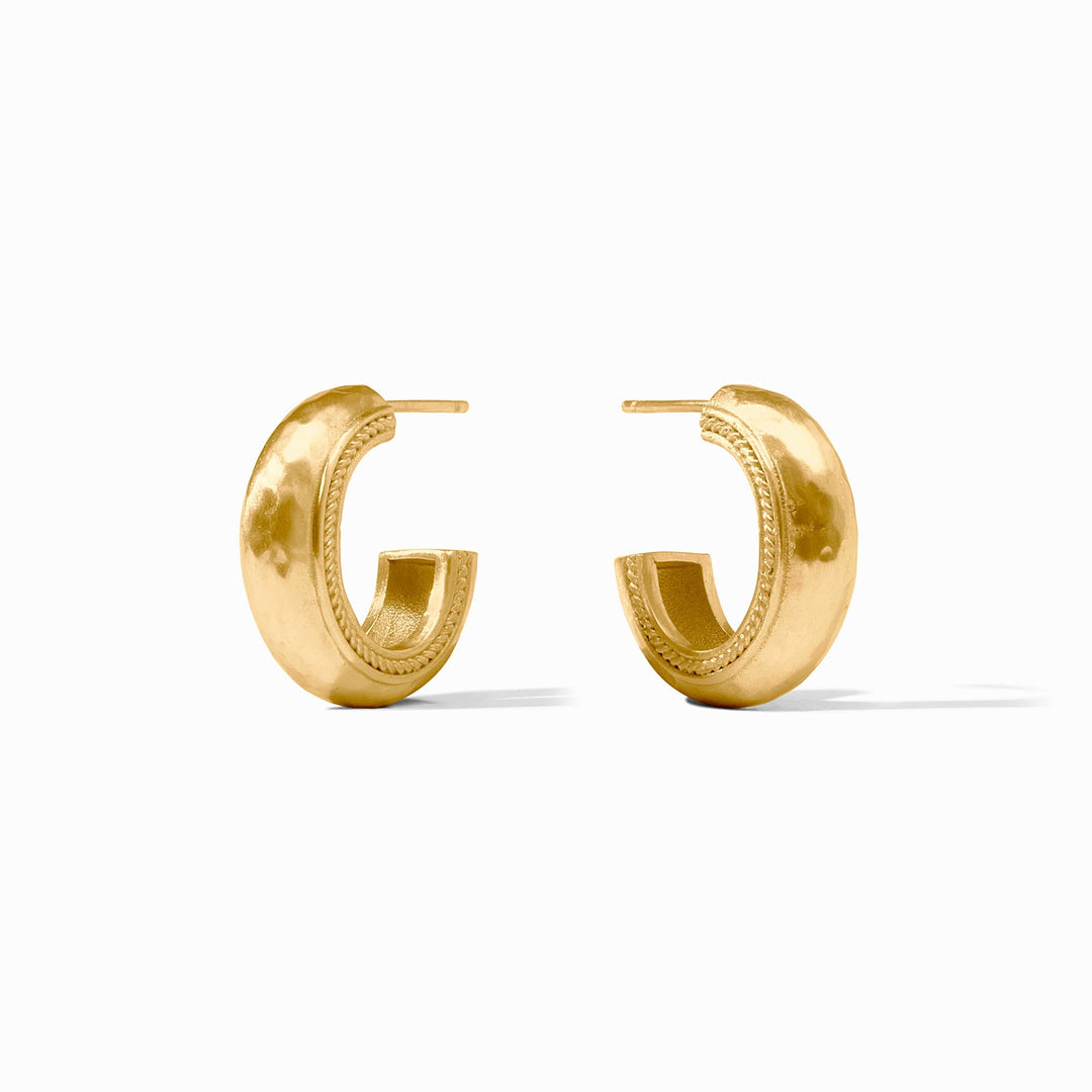 Julie Vos Cannes Hoop Earrings - Gold/Small