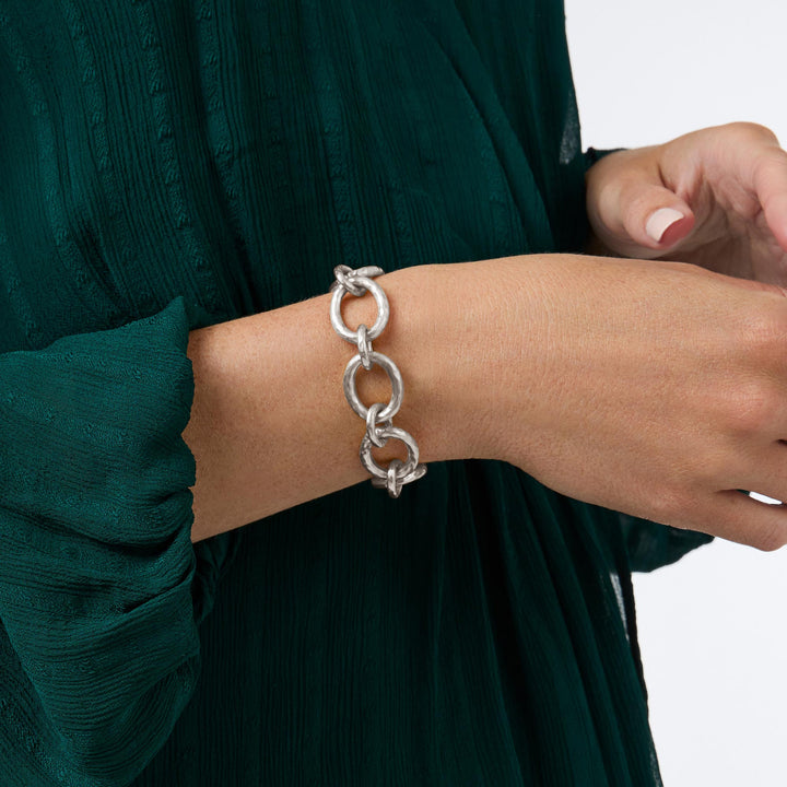 Julie Vos Catalina Demi Link Bracelet - Silver