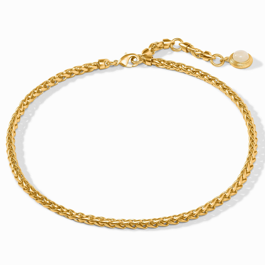 Julie Vos Cobblestone Link Necklace - Gold