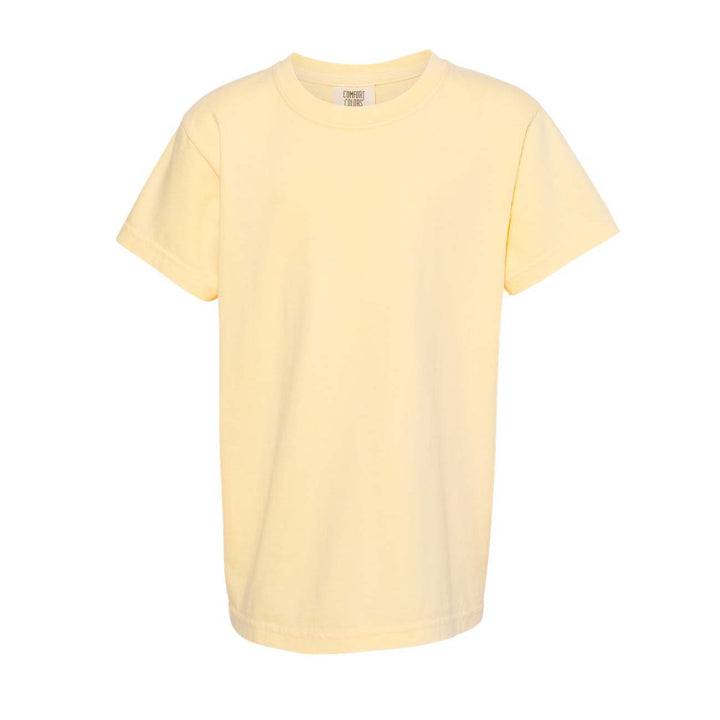 Comfort Colors Garment-Dyed Youth Heavyweight T-Shirt - Butter