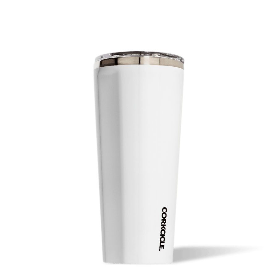 Corkcicle 24oz Tumbler - Gloss White