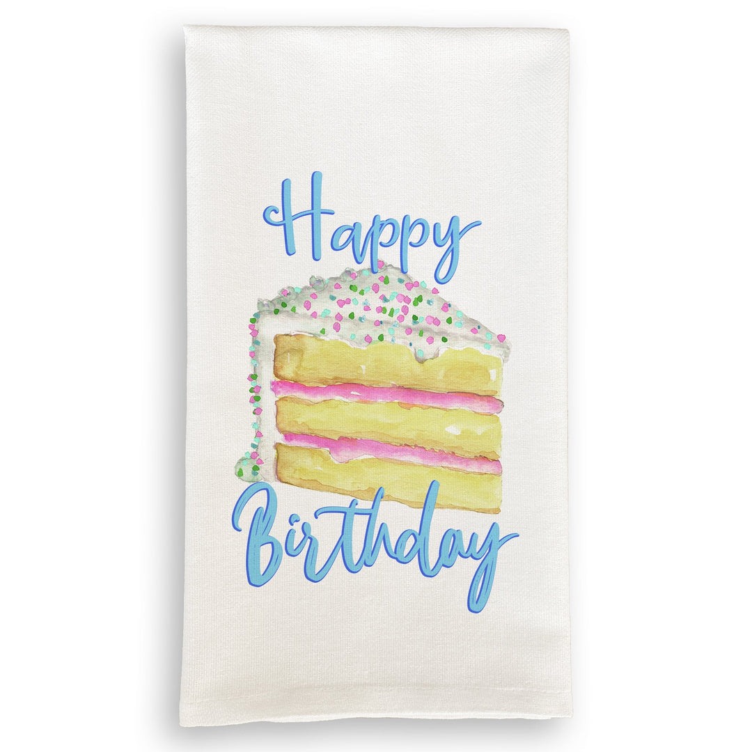 French Graffiti Dish Towel - Today Is Your Birthday