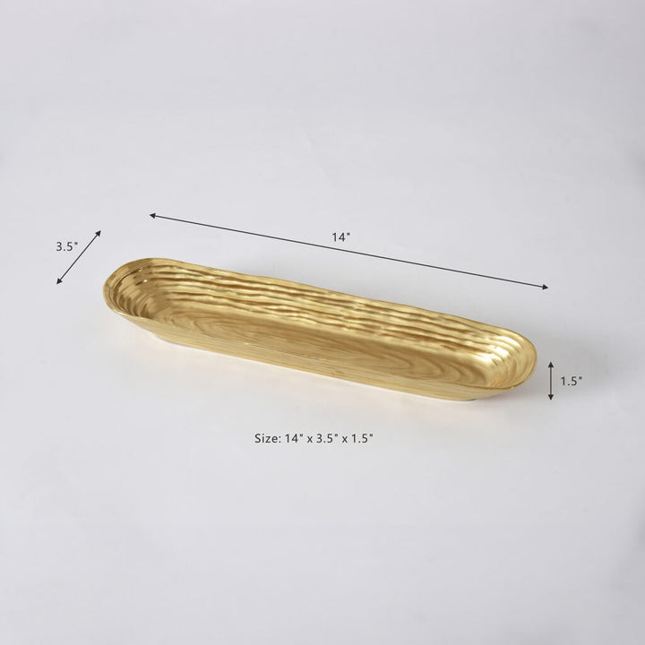 Pampa Bay Dorato Cracker Tray - Gold