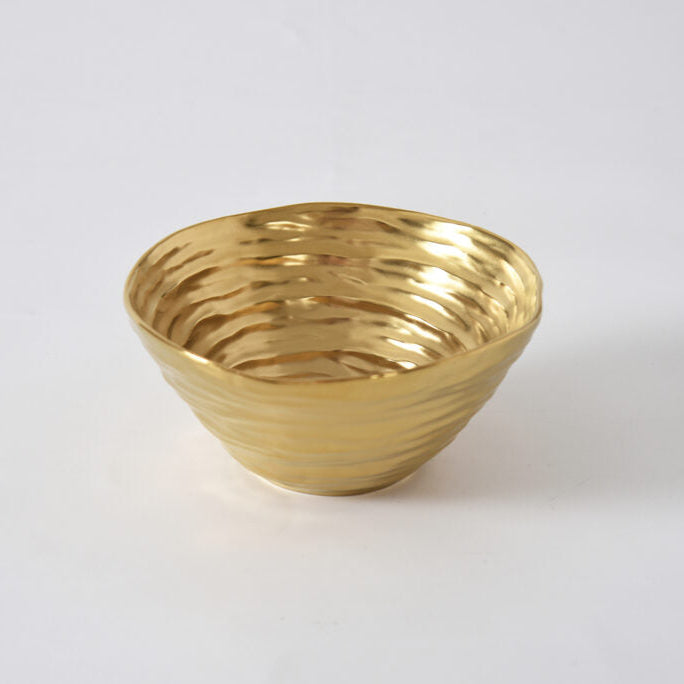 Pampa Bay Dorato Small Bowl - Gold
