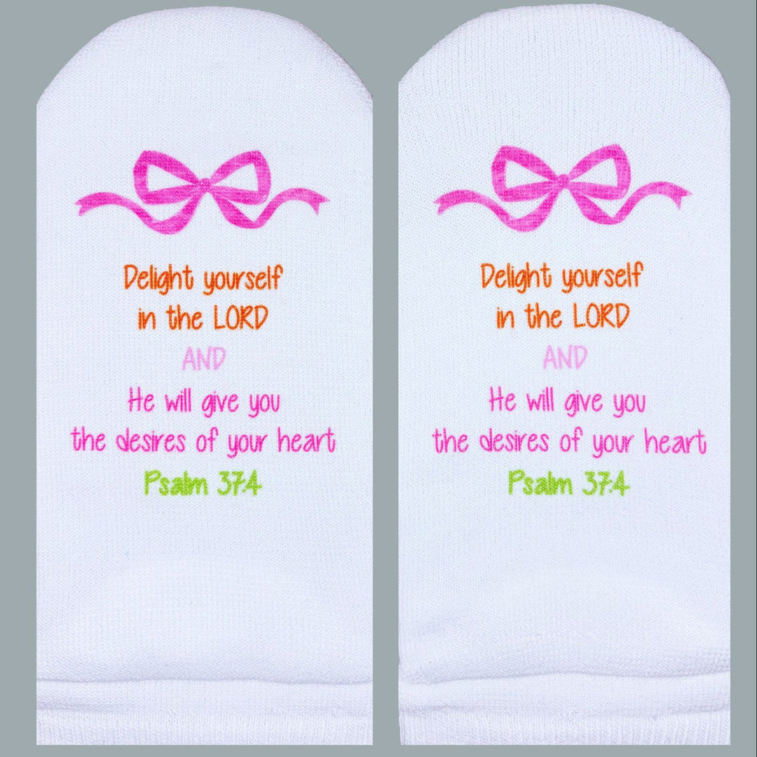 Standing On The Word Socks - Delight Yourself (Psalm 37:4)