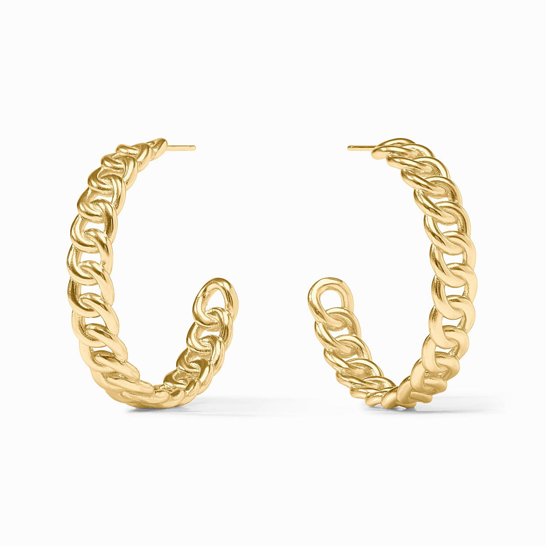 Julie Vos Dolce Hoop Earrings - Gold/Large