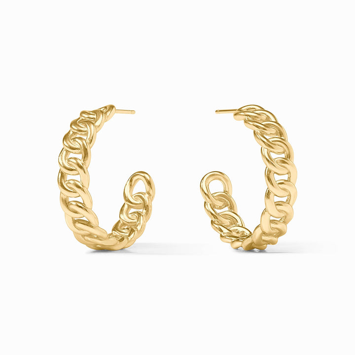 Julie Vos Dolce Hoop Earrings - Gold/Medium