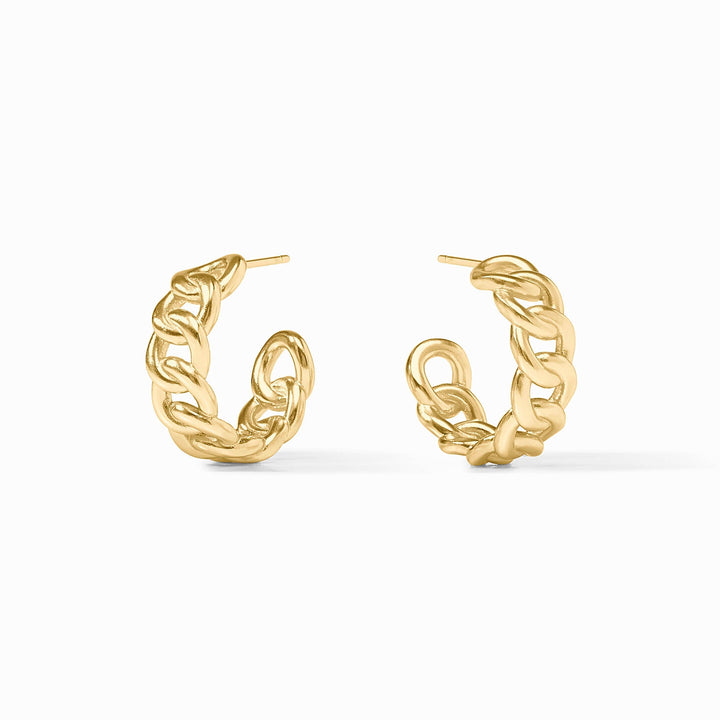 Julie Vos Dolce Hoop Earrings - Gold/Small