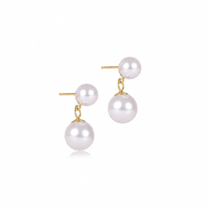 enewton Classic Pearl 8mm Ball Drop Stud Earrings - Pearl
