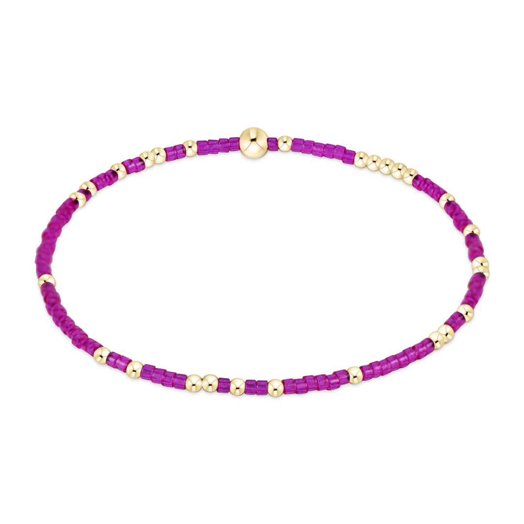 enewton egirl Hope Unwritten Bracelet - Fuchsia