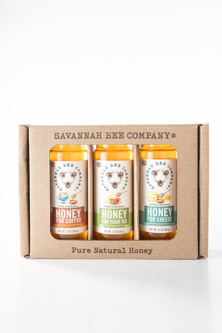 Savannah Bee Everyday Honey 12oz Gift Set
