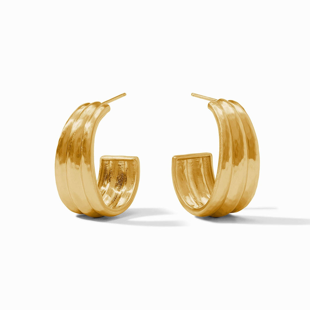 Julie Vos Cirque Hoop Earrings - Gold/Medium