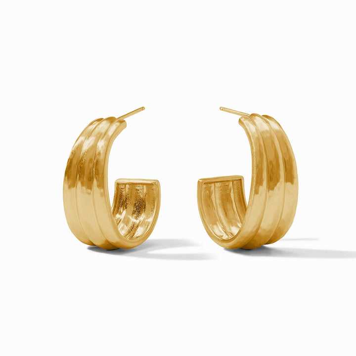 Julie Vos Cirque Hoop Earrings - Gold/Medium