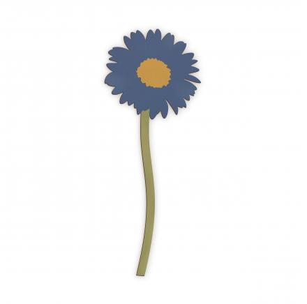 PGD Wooden Flower - Blue Daisy