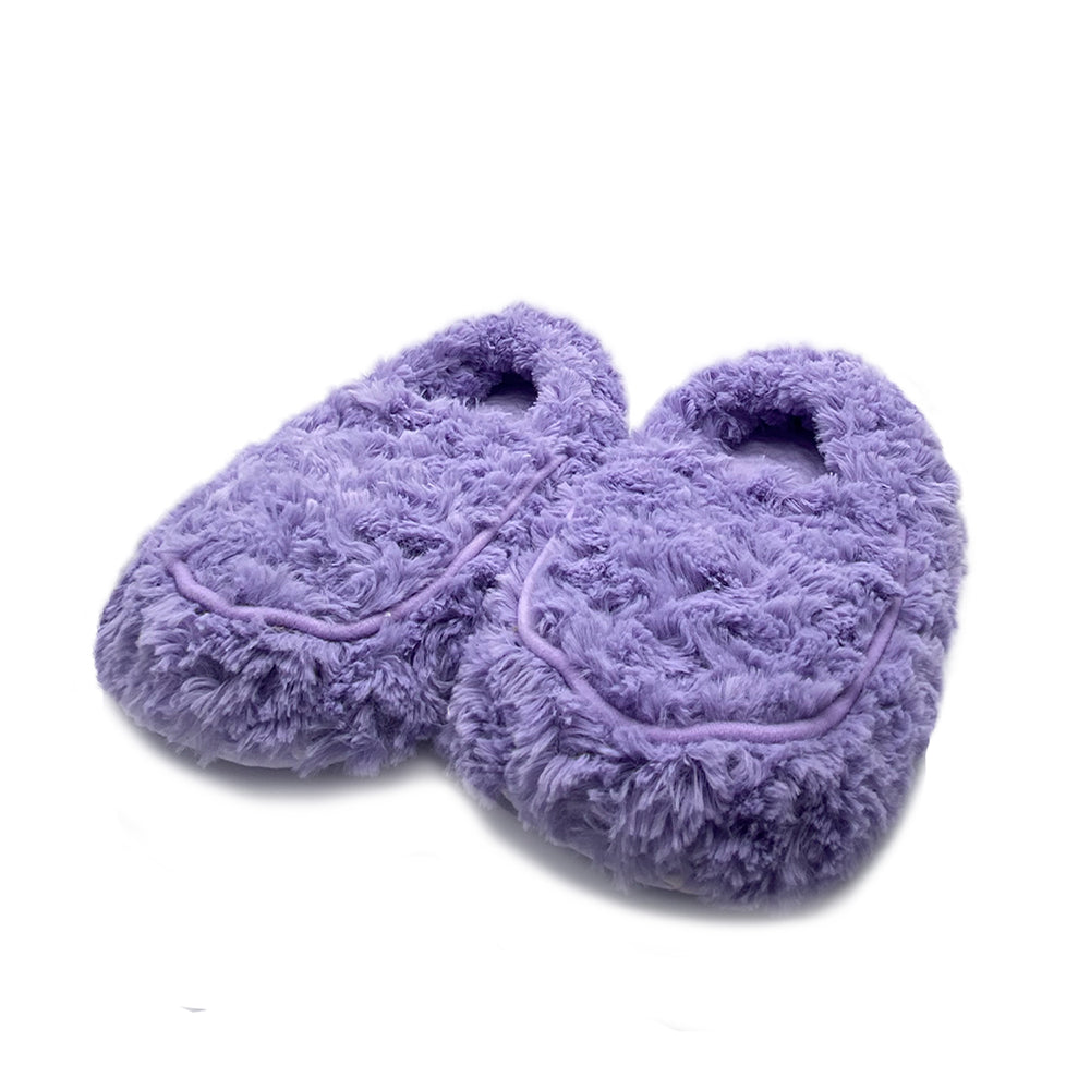 Warmies® Slippers - Curly Purple
