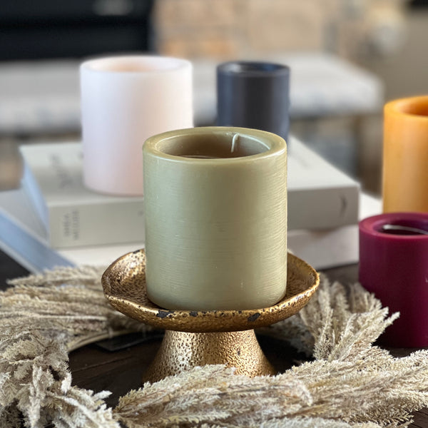 Spiral Light Candle Forest Whisper - Medium