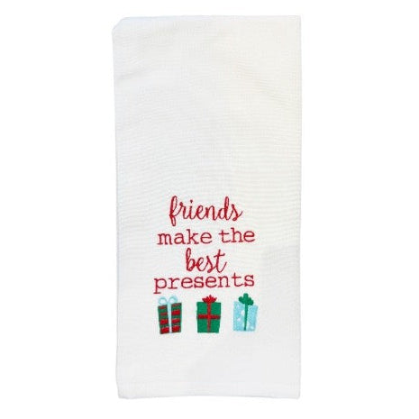 Hanging By A Thread Towel - Friends Make the Best Presents