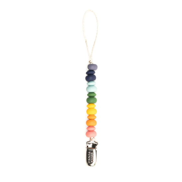 Bella Tunno Pacifier Clip - Rainbow