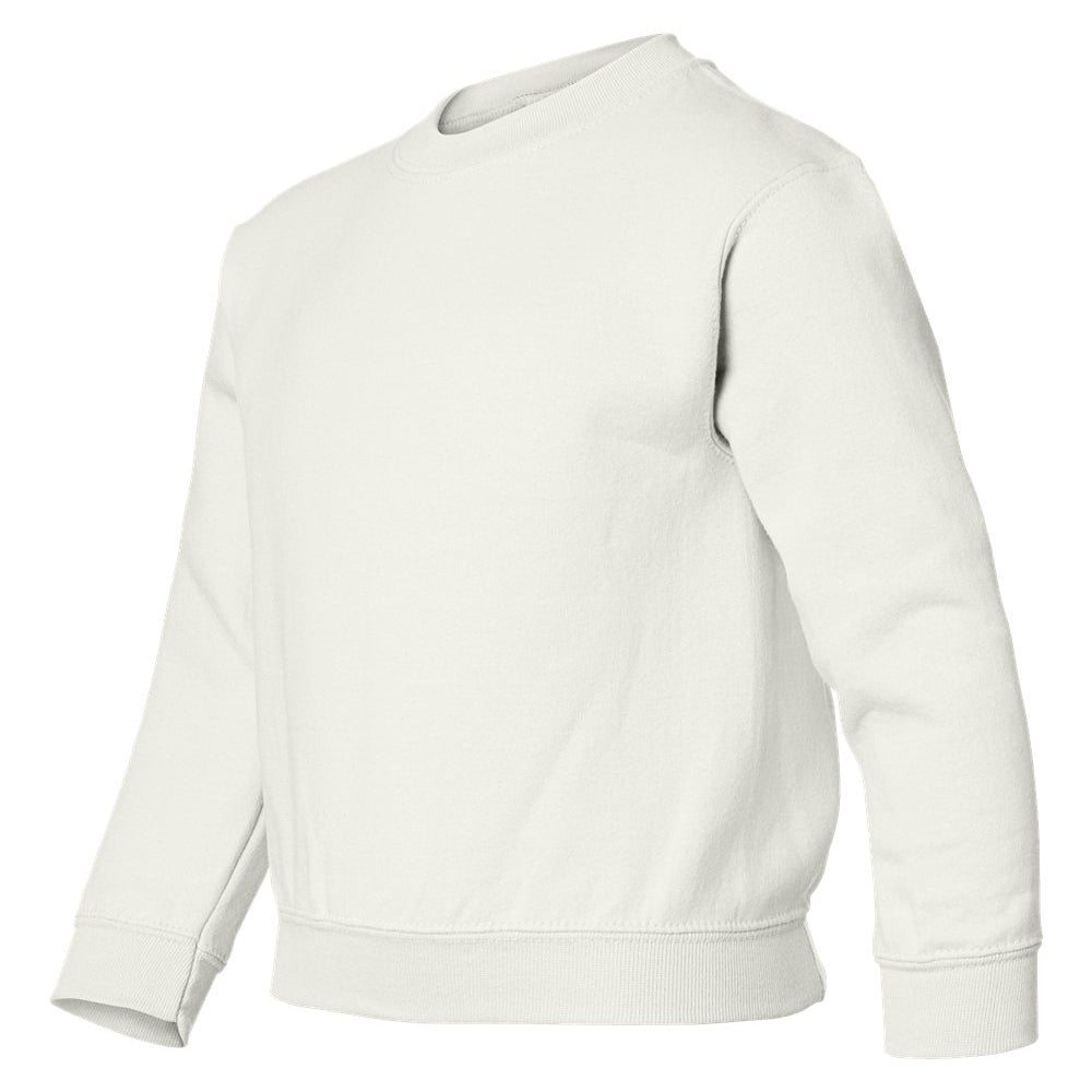 Gildan Youth Heavy Blend™ Crewneck Sweatshirt - White