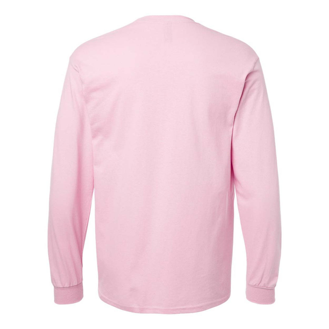 Gildan Gildan® Heavy Cotton™ 100% Cotton Long Sleeve T-Shirt - Light Pink