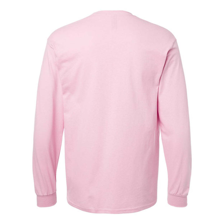 Gildan Gildan® Heavy Cotton™ 100% Cotton Long Sleeve T-Shirt - Light Pink