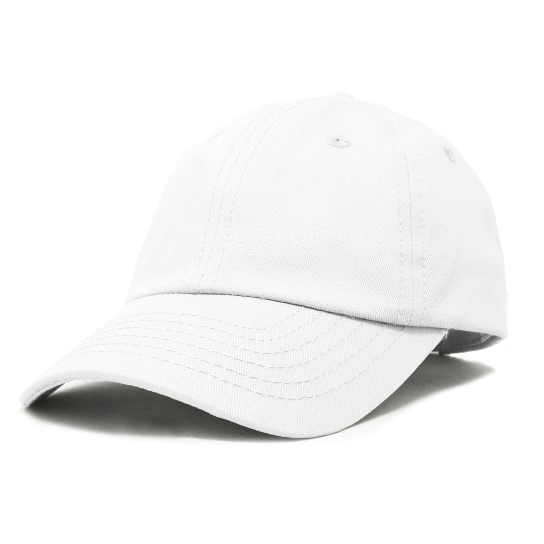 Dalix Baby Infant Baseball Cap - White