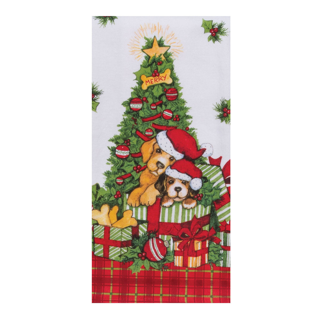 Kay Dee Designs Bowie Wowie Christmas Dual Purpose Terry Towel