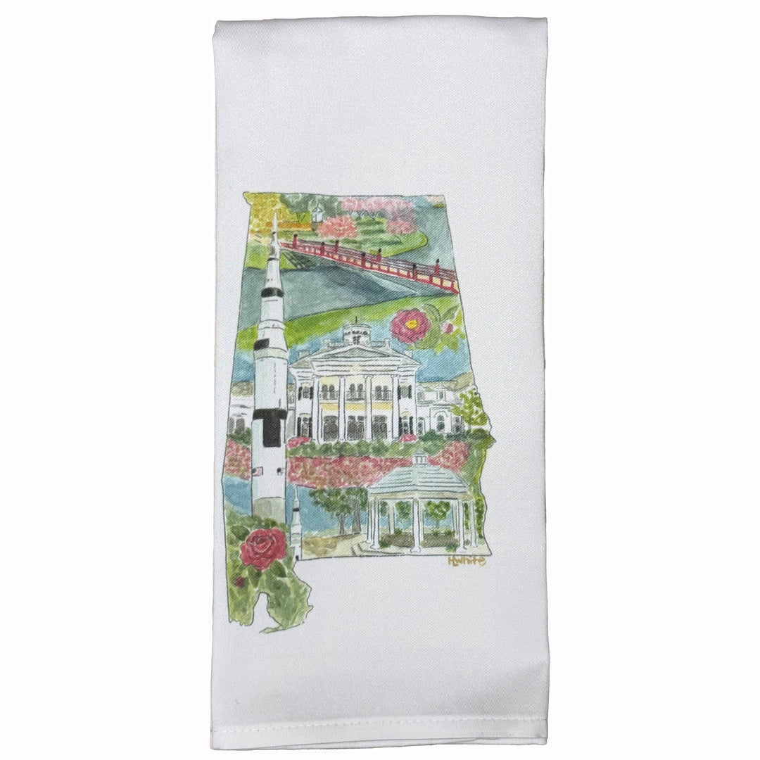 Heather Leigh Art Tea Towel - Huntsville