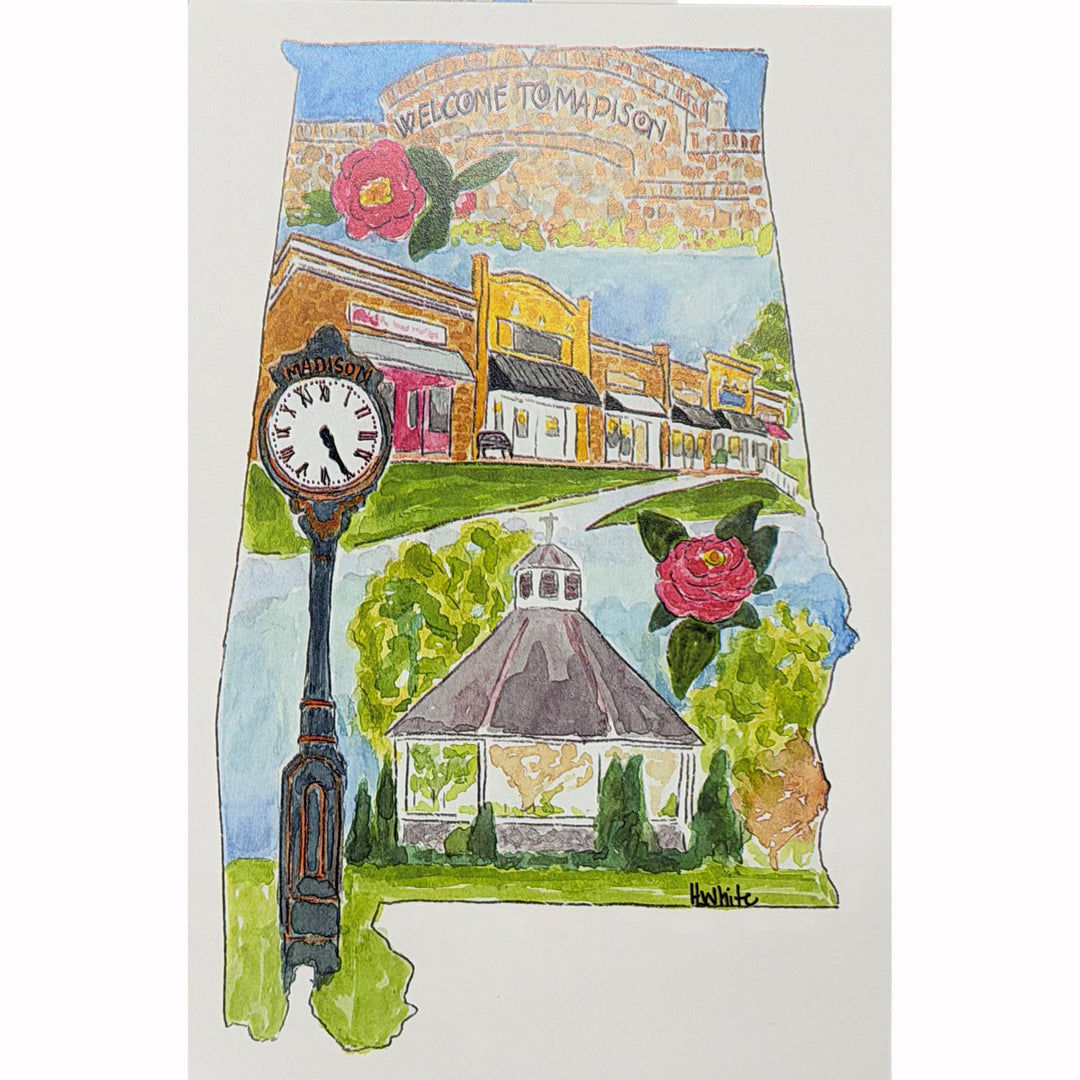 Heather Leigh Art Post Card - Madison