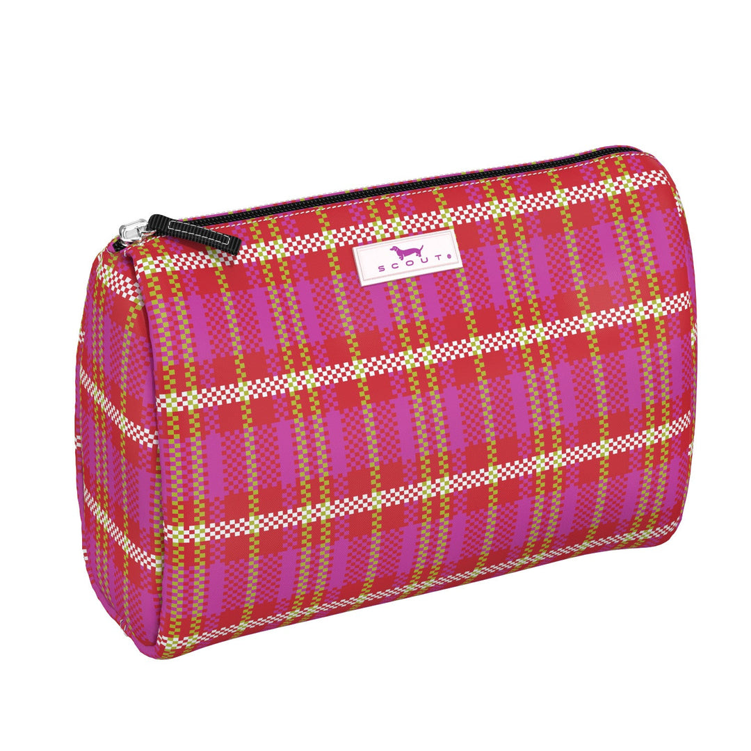 Scout Packin' Heat Makeup Bag - Sweet Tartan