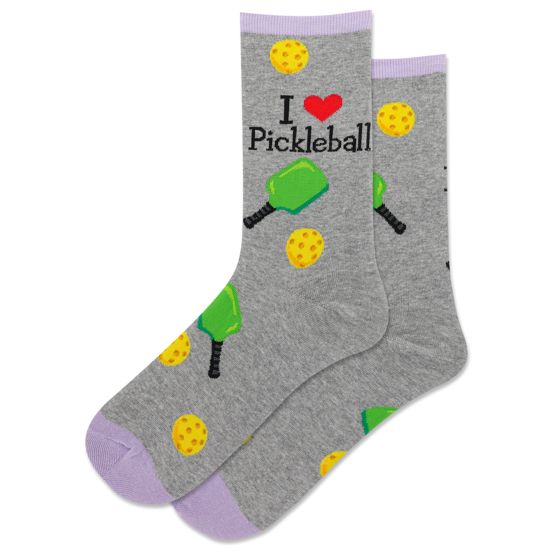 HOTSOX Women's Crew Socks - Pickleball