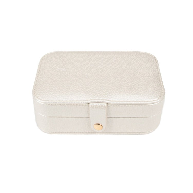 Brouk & Co Leah Travel Jewelry Organizer - Pearl White