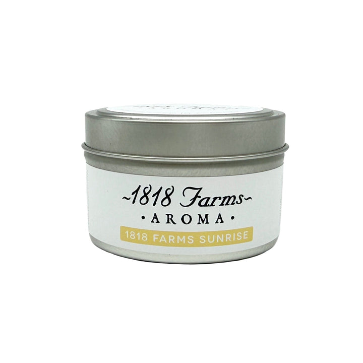 1818 Farms Candle 4.2oz Traveler Tin - 1818 Farms Sunrise