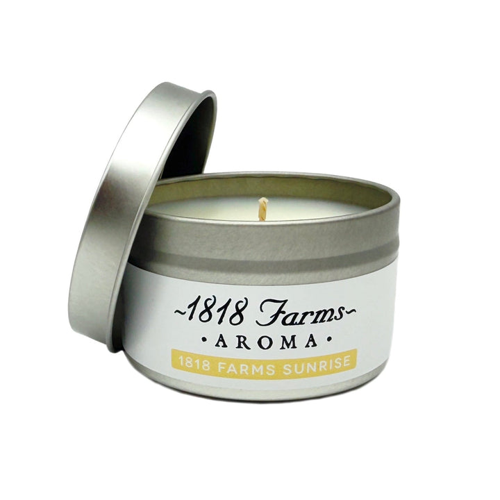 1818 Farms Candle 4.2oz Traveler Tin - 1818 Farms Sunrise