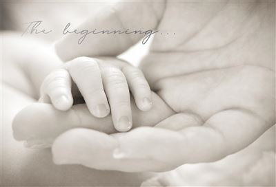 Pictura Snapshot Baby Mom & Baby Hand Greeting Card
