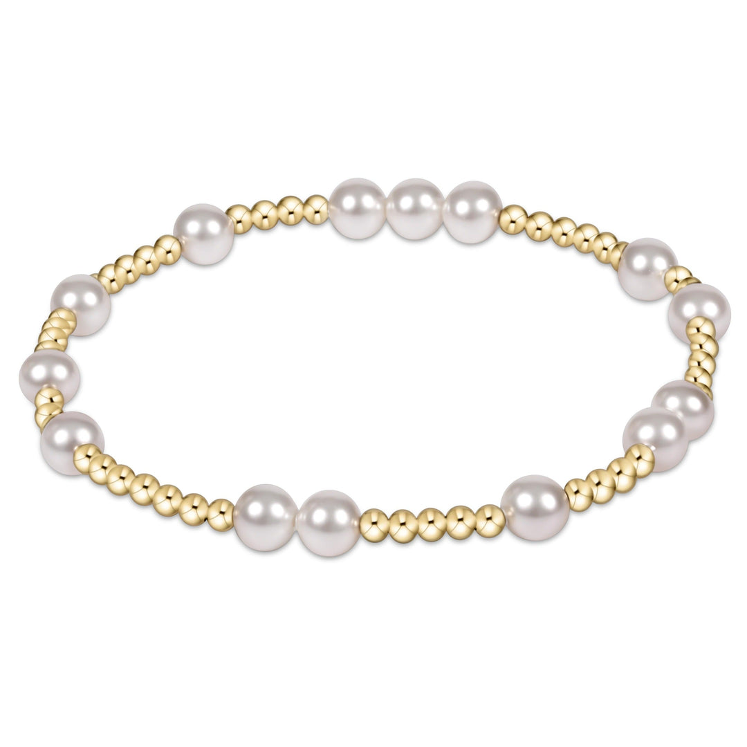 enewton Hope Unwritten 6mm Bead Bracelet - Pearl