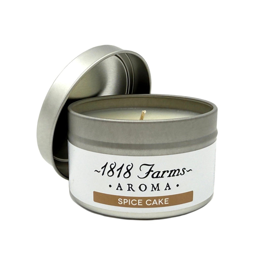 1818 Farms Candle 4.2oz Traveler Tin - Spice Cake