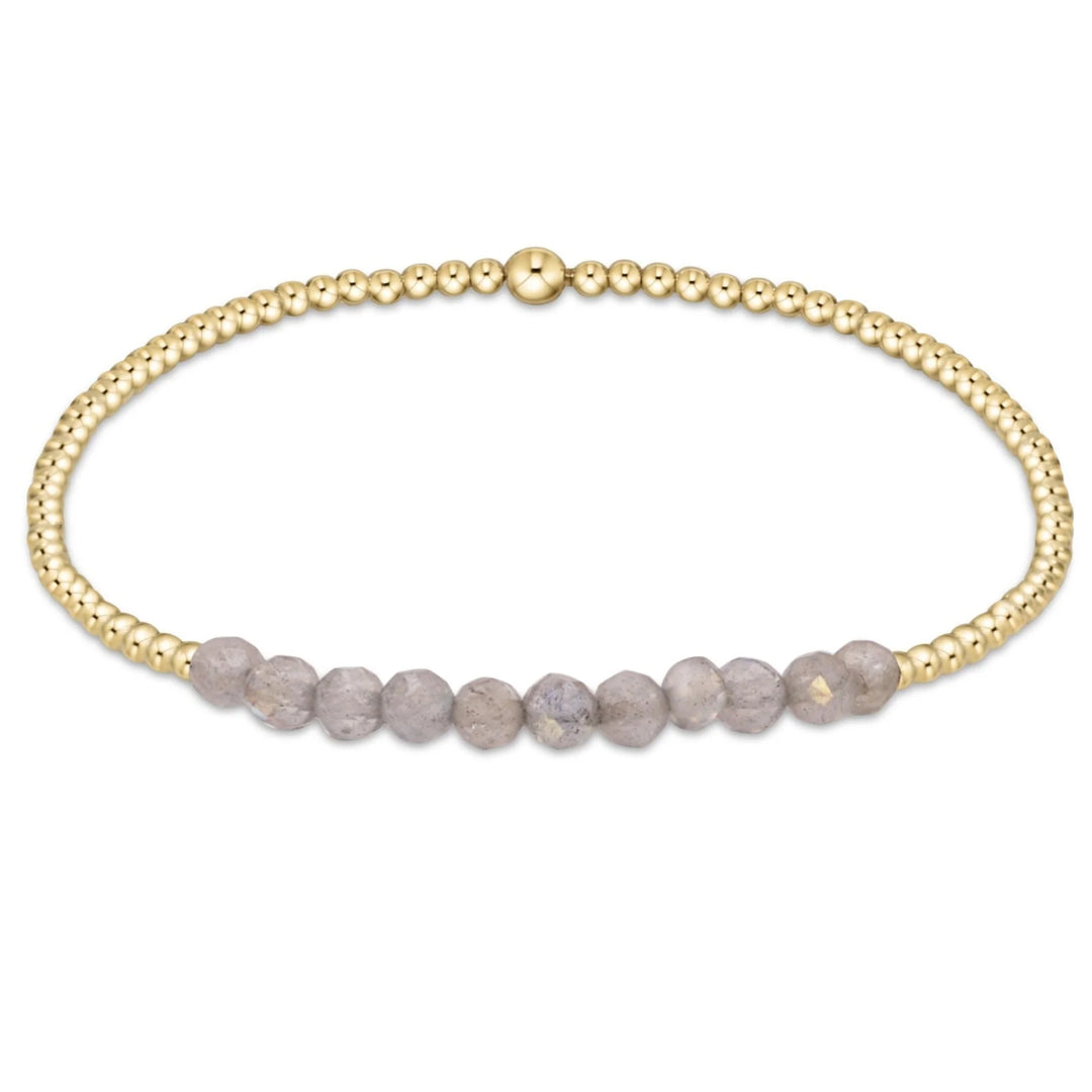 enewton Gold Bliss 2mm Bead Bracelet - Labradorite